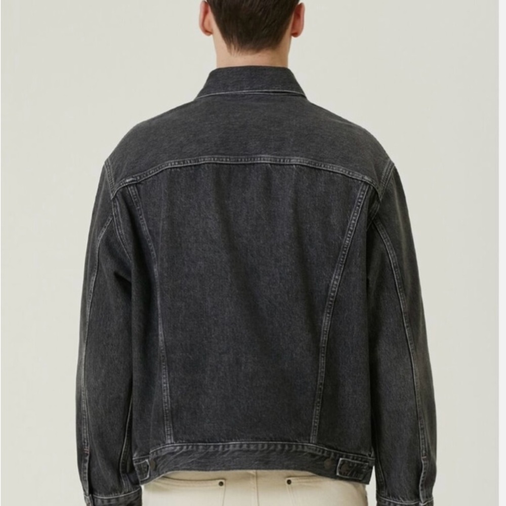 Men's Black Denim Jacket Acme Studio - Picture 3 of 10